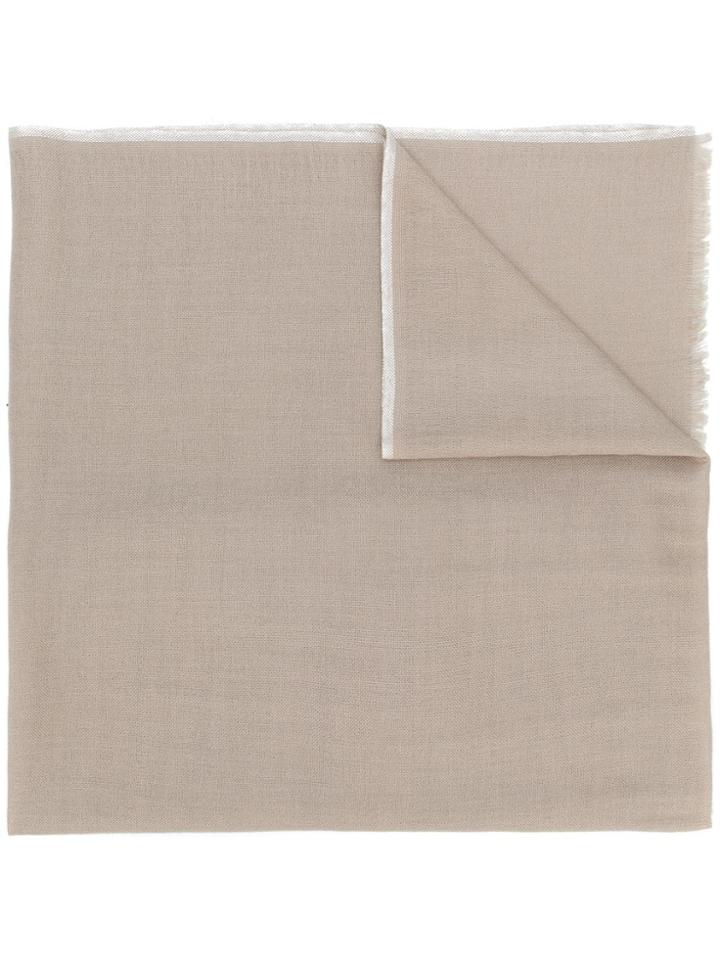 Etro Plain Scarf - Nude & Neutrals