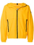 Calvin Klein Jeans Zipped Hooded Jacket - Yellow & Orange