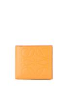 Loewe Logo Embossed Bi-fold Wallet - Neutrals