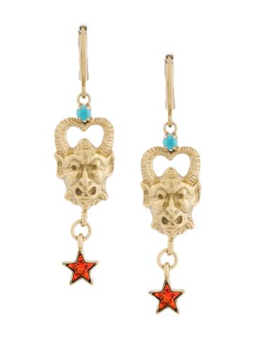 Iosselliani Puro Satyr Earrings - Metallic