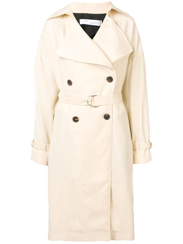 Iro Belted Trench Coat - Neutrals