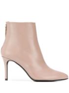 Albano Pointed Ankle Boots - Neutrals