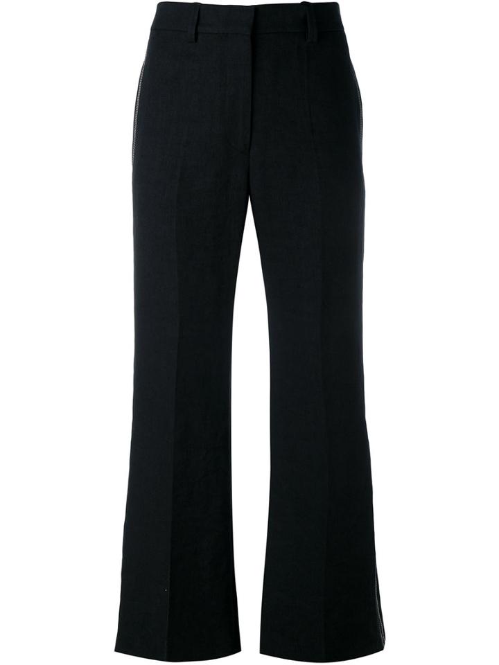 Calvin Klein Collection - Lagan Tailored Trousers - Women - Linen/flax - 42, Black, Linen/flax