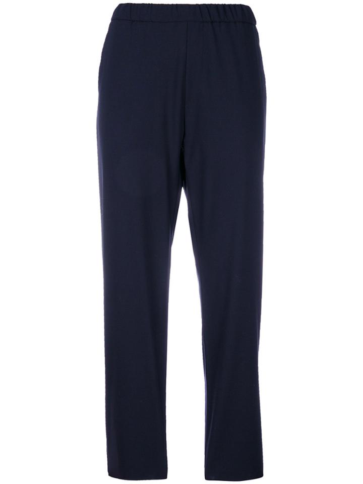 Barena Elasticated Waist Trousers - Blue