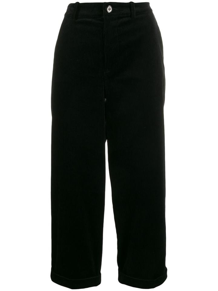 Toogood Corduroy Boot Cut Trousers - Black