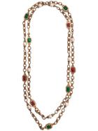 Chanel Vintage Stone Necklace - Gold