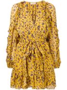 Ulla Johnson Printed Mini Dress - Yellow
