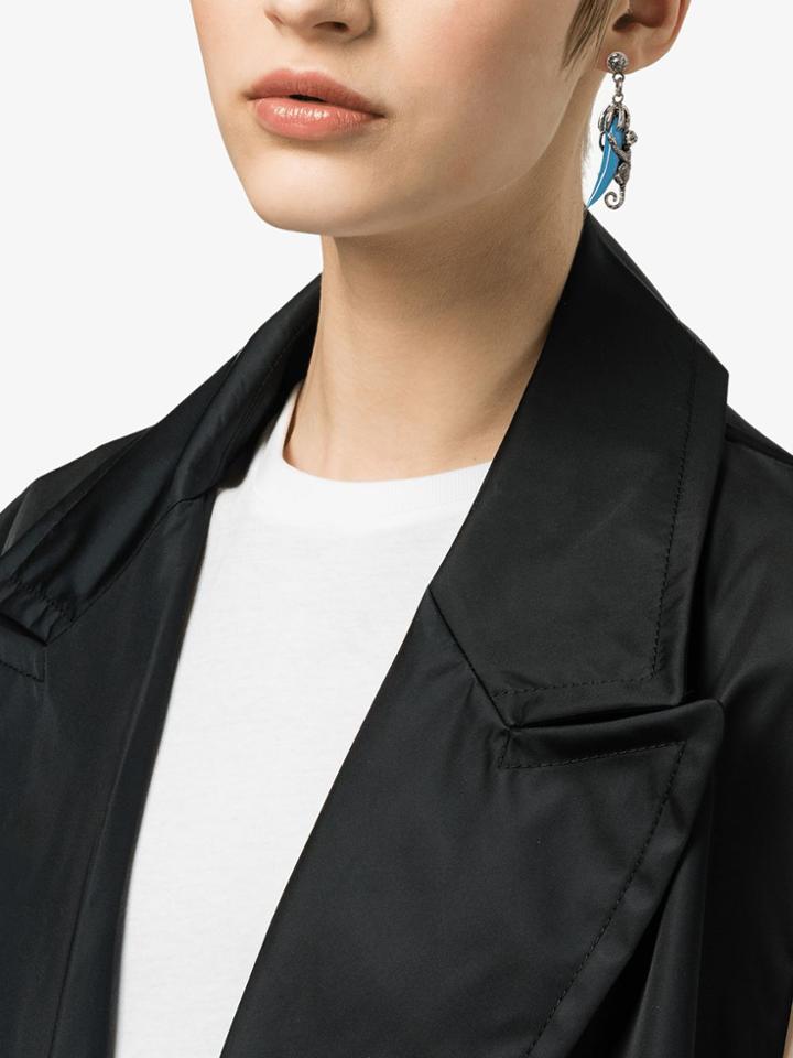 Prada Prada Talisman Monkey Earrings - Blue