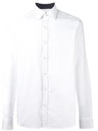Xacus Plain Shirt, Men's, Size: 43, White, Cotton