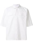 Jil Sander Flap Pocket Short Sleeve Shirt - White