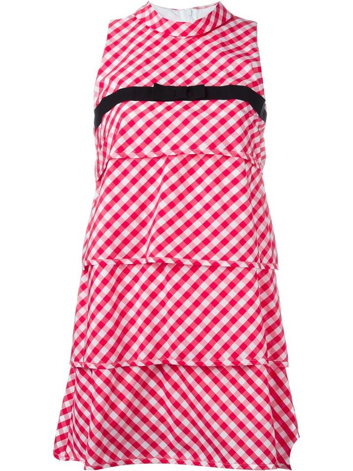 Vivetta Sleeveless Gingham Dress