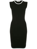 D.exterior Sleeveless Dress - Black