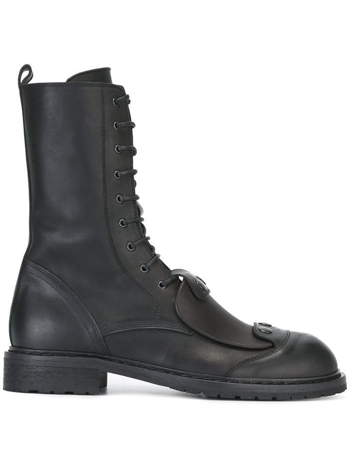 Ann Demeulemeester Panel Detail Boots