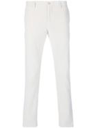 Etro Ribbed Tapered Trousers - White
