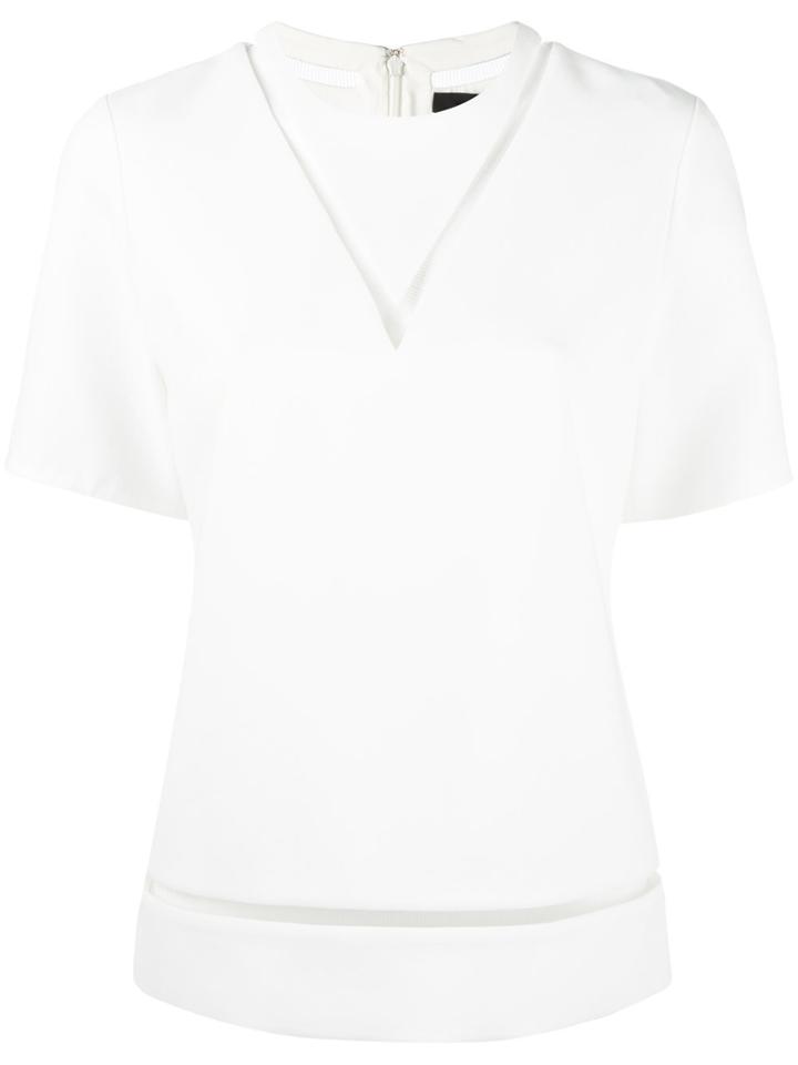 Alexander Wang Fishing Line Insert T-shirt - White