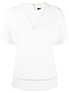 Alexander Wang Fishing Line Insert T-shirt - White