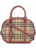 Burberry House Check Tote, Women's, Nude/neutrals