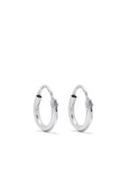 Wouters & Hendrix Gold 14kt Gold Delicate Hoop Earrings - White Gold