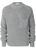 Études Chunky Ribbed Sweater - Grey