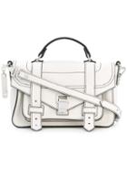 Proenza Schouler - Ps1 Satchel - Women - Leather - One Size, White, Leather