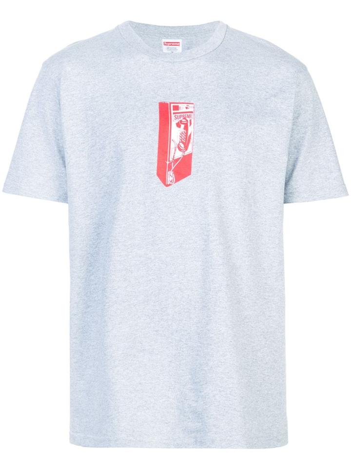 Supreme Payphone Tee - Grey