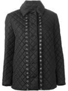 Red Valentino Eyelet Quilted Jacket