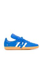 Adidas Samba Leather Trainers - Blue