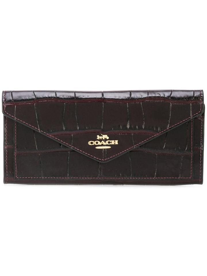 Coach Soft Wallet - Black