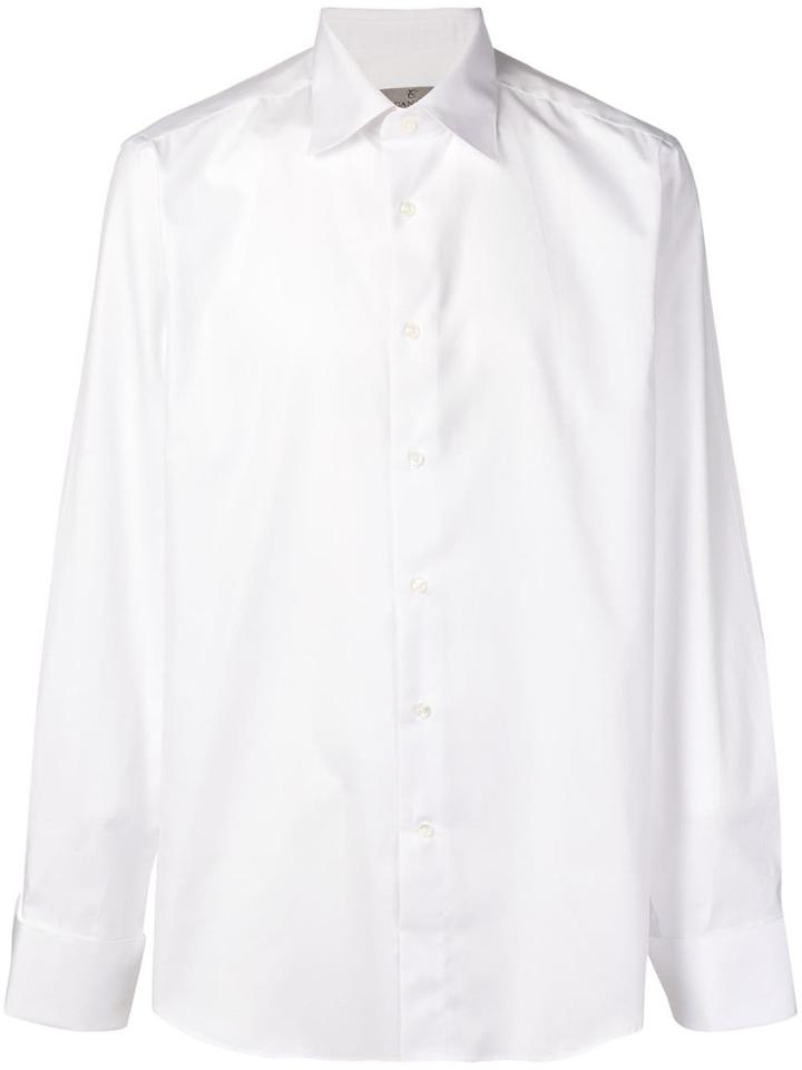 Canali Slim-fit Shirt - White