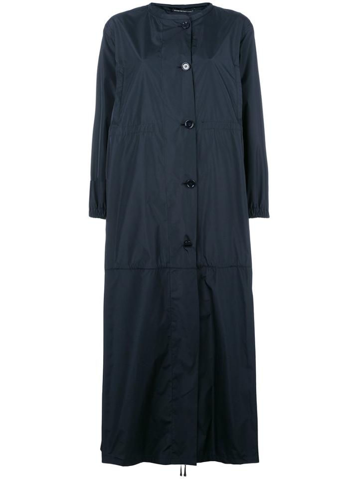 's Max Mara Single Breasted Coat, Women's, Size: 38, Blue, Polyester