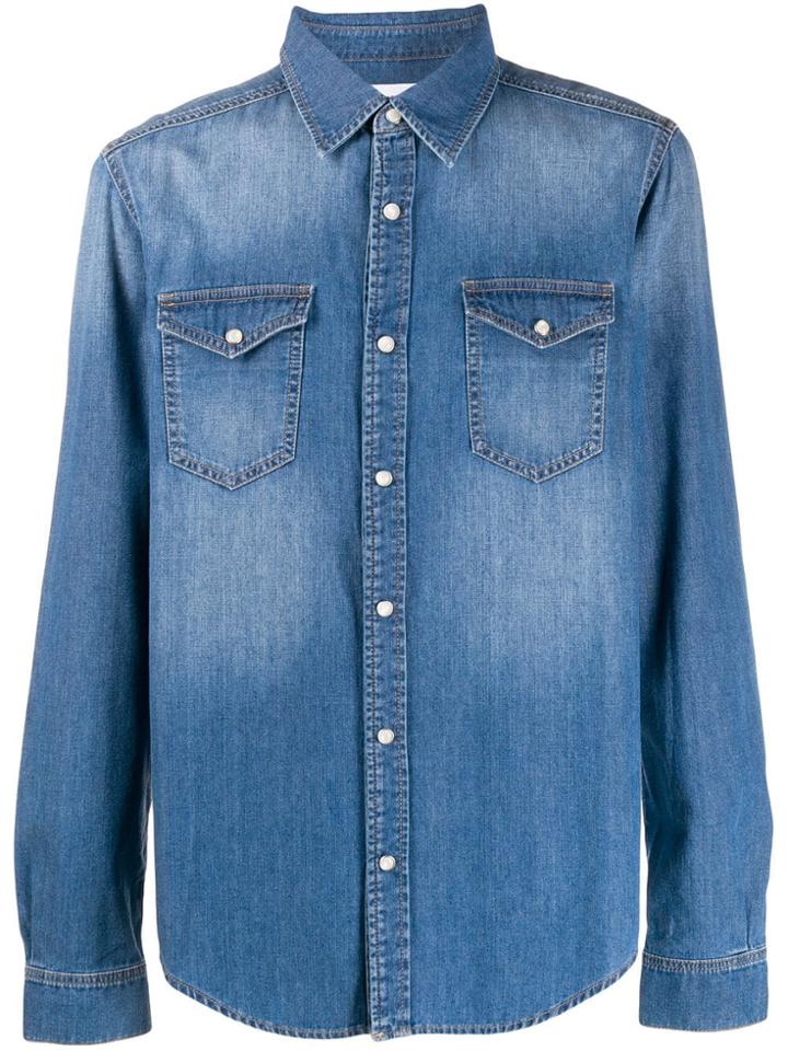 Givenchy Classic Denim Shirt - Blue
