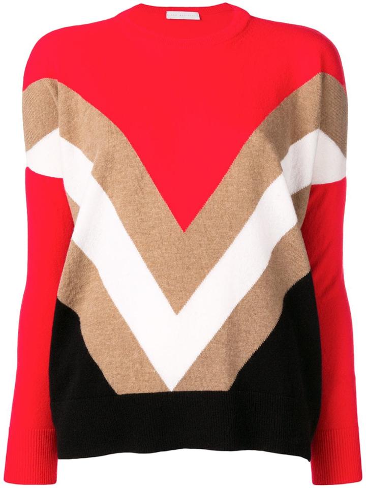 Giada Benincasa Colour Block Jumper - Red