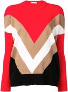 Giada Benincasa Colour Block Jumper - Red