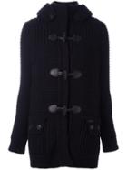 Bark Fur Hood Jacket, Women's, Size: Small, Black, Polyamide/polyester/wool