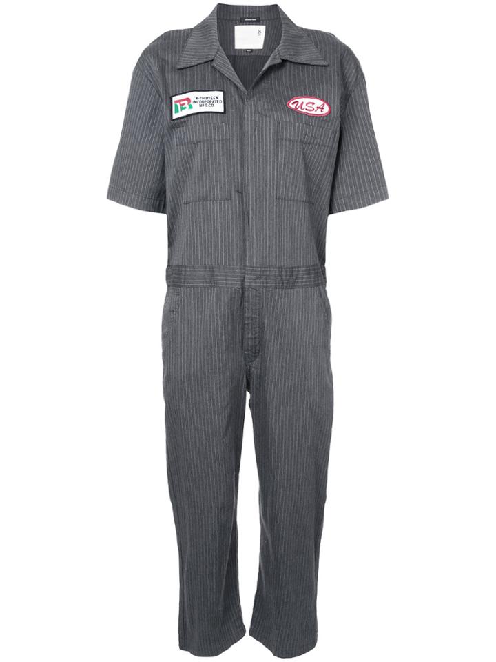 R13 Mechanic Jumpsuit - Grey