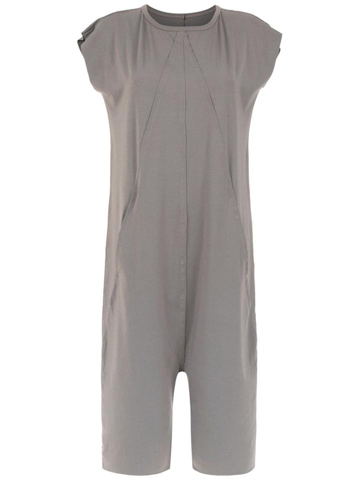 Uma Raquel Davidowicz Nina Cropped Jumpsuit - Grey