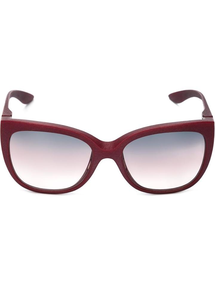 Mykita Gaia Sunglasses, Adult Unisex, Pink/purple, Polyamide