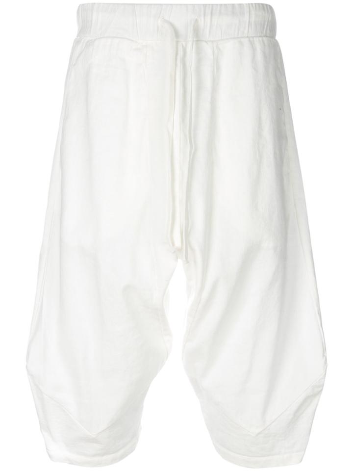 Andrea Ya'aqov Dropped Crotch Shorts - White