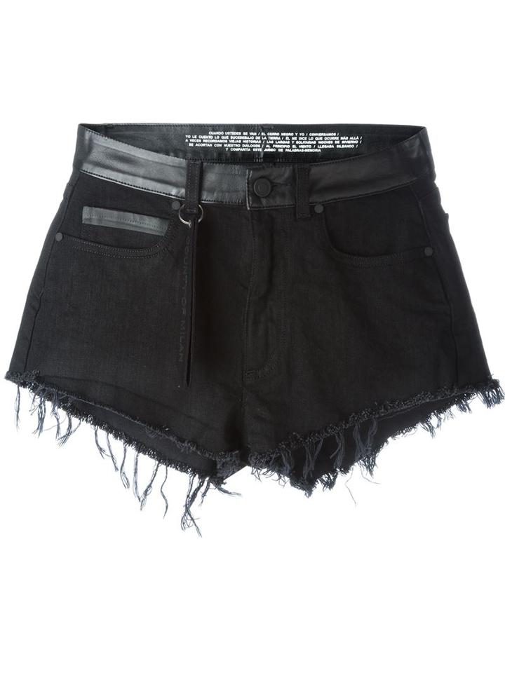 Marcelo Burlon County Of Milan 'blumenau' Denim Shorts
