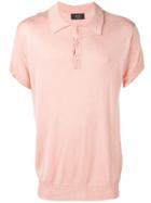 Maison Flaneur Slim-fit Polo Shirt - Pink
