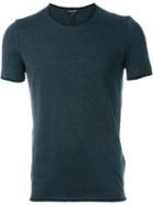 Giorgio Armani Contrast Trim Fitted T-shirt