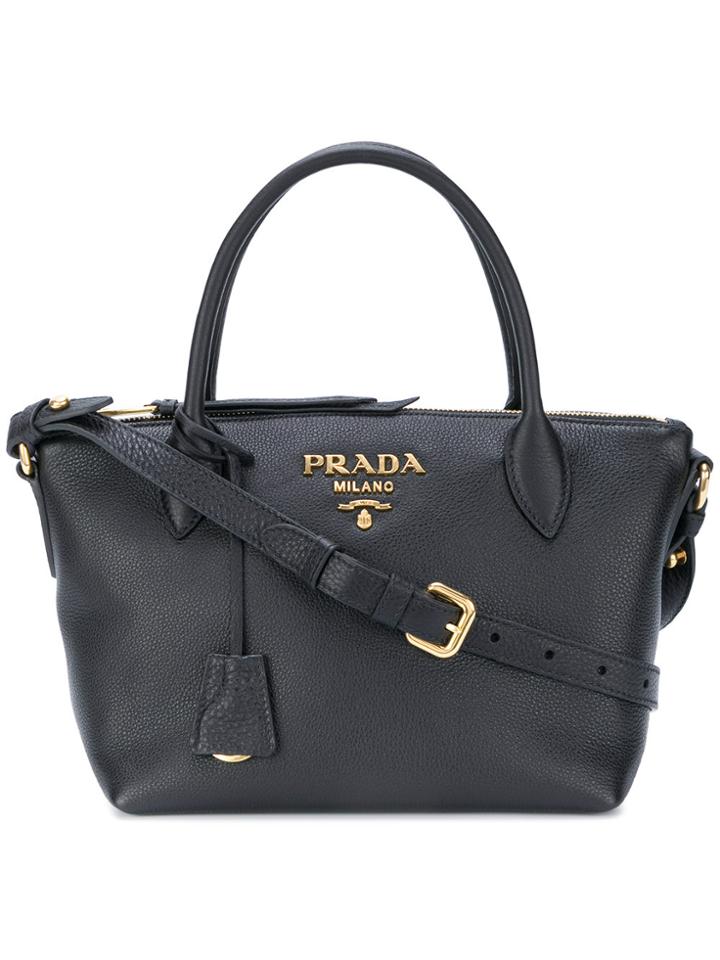 Prada Small Tote Bag - Black