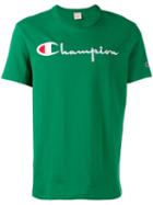 Champion Reverse Weave T-shirt, Men's, Size: Small, Green, Cotton