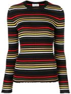 Sonia Rykiel Horizontal Stripes Jumper - Multicolour