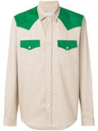 Ami Alexandre Mattiussi Western Shirt - Nude & Neutrals
