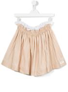 No21 Kids Star Print Full Skirt, Girl's, Size: 14 Yrs, Nude/neutrals