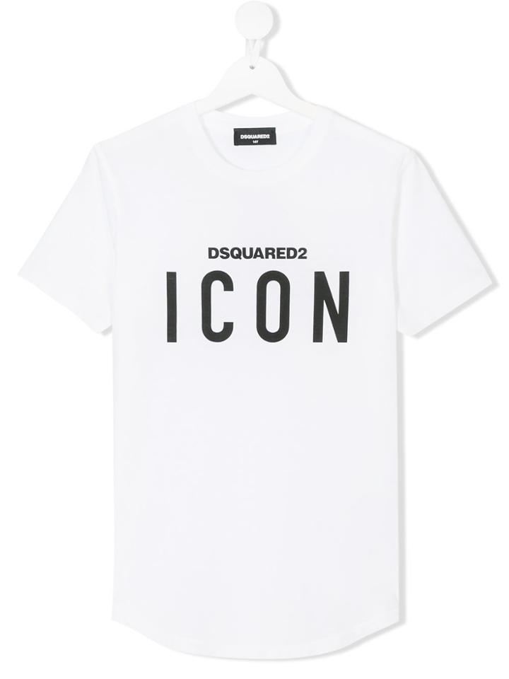 Dsquared2 Kids Icon T-shirt - White