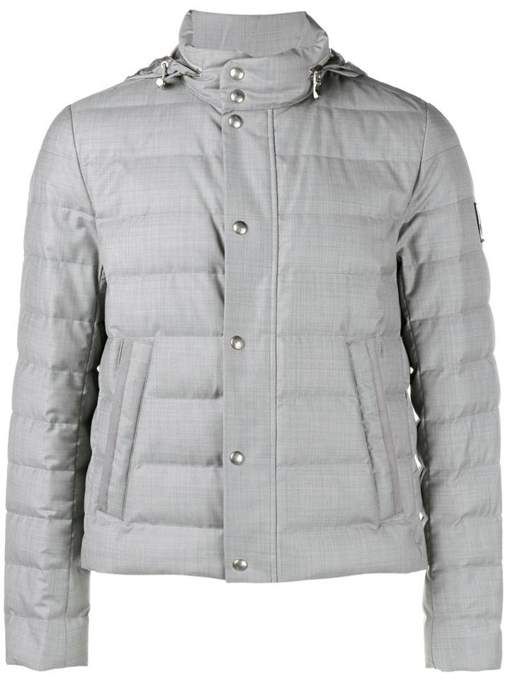 Moncler Gamme Bleu Quilted Wool Jacket