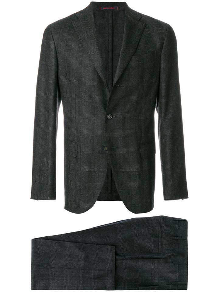 The Gigi Glen Check Blazer - Grey