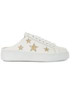 Tosca Blu Star Cut-out Slip-on Sneakers - White